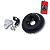 KIT COM 5 POLIAS COM RODA FONICA PRETO - RGTX - Imagem 6