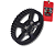 KIT COM 5 POLIAS COM RODA FONICA PRETO - RGTX - Imagem 3