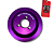 KIT COM 5 POLIAS COM RODA FONICA ROXA - RGTX - Imagem 5