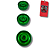 KIT SELOS DO BLOCO MOTOR AP EM ALUMINIO VERDE - RGTX - Imagem 6