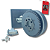 POLIA RODA FONICA DUPLA GOLF MK3 PRETA - RGTX - Imagem 2