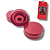 KIT SELOS DO BLOCO MOTOR AP EM ALUMINIO VERMELHO - RGTX - Imagem 4