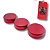 KIT SELOS DO BLOCO MOTOR AP EM ALUMINIO VERMELHO - RGTX - Imagem 3