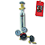GARRAFA DE CO2 MODELO BIONDO + KIT MANOMETRO E REGULADOR - IMP - Imagem 3