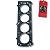 JUNTA DE CABEÇOTE GM VECTRA ASTRA 16v / S10 BLASER 8 E 16V 87MM X 2,30MM - GENERAL JUNTAS - Imagem 2