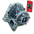 TURBINA BORGWARNER K27 ROTOR 54x58 .48M - NEW TURBO - Imagem 4