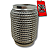 MALHA DE ESCAPE FLEXIVEL 2,5 POLEGADAS INOX - IMP - Imagem 1