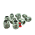 NIPLE AEROQUIP PARA SOLDA EM INOX - POKE - Imagem 1