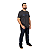 CAMISETA CINZA LOGO AZUL MESCLA FT - FUELTECH - Imagem 2