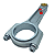 BIELA AVULSA 144MM 1100CV - SPA - Imagem 3