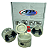 JOGO DE PISTAO AFP SOLID FORJADO AP / GOLF BLOCO ALTO 2.0 8V PINO 22 - TURBO + ANODIZADO - Imagem 5