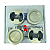 JOGO DE PISTAO AFP SOLID FORJADO AP / GOLF BLOCO ALTO 2.0 8V PINO 22 - TURBO + ANODIZADO - Imagem 3