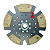 DISCO DE EMBREAGEM CERAMICA MOTOR AP - ESTRIA 8V - VOLKMANN - Imagem 3