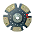 DISCO DE EMBREAGEM CERAMICA MOTOR AP - ESTRIA GTI 16V - VOLKMANN - Imagem 2