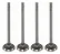 VALVULA DE ESCAPE AUDI/GOLF 20V 29,9 X 6MM - MTR - Imagem 1