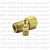 Tarugo para régua aparente com conexão para mangueira de 8mm - com bico escalonado para mangueira de 8mm - Imagem 1