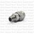 Niple Rosca 1/8 NPT p/ mangueira de 8 mm - Imagem 1