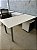 Mesa Reta Branca 1,60x0,80m - Imagem 2