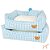 Cama para Cães e Gatos Urso Teddy Azul - Bonito Pra Cachorro - Imagem 1