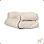 Sofá Cama para Cães e Gatos Linho 3 em 1 Creme - Mabuu - Imagem 3