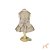 Vestido para Cães Laço e Guia Capuccino - Pata Chic - Imagem 2