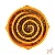 Comedouro Lento para Cães Fun Feeder Slo Bowl Laranja - Outward Hound - Imagem 2