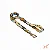 Conjunto Peitoral H e Guia Oliva - Toh - Imagem 2