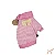 Blusa Pijama para Cães com Gola e Pompom Sky Rosa - Milli Mania - Imagem 2
