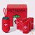 Kit Cata Caca Dispenser e Sacos Morango (1 dispenser + 7 rolos) - Vetreska - Imagem 1