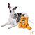 Kit Cata Caca Dispenser e Sacos Tangerina (1 dispenser + 7 rolos) - Vetreska - Imagem 10