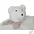 Tapete Urso Bear Off White Laço Bege - Pata Chic - Imagem 2