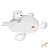 Tapete Urso Bear Off White Laço Bege - Pata Chic - Imagem 1