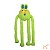 Brinquedo Pelúcia para Cães Extensível Puxa Puxa Coelho Qmonster Verde - Petta - Imagem 1