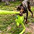 Brinquedo Pelúcia para Cães Extensível Puxa Puxa Coelho Qmonster Verde - Petta - Imagem 2
