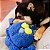 Brinquedo Pelúcia para Cães Extensível Puxa Puxa Coelho Qmonster Azul - Petta - Imagem 4