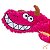 Brinquedo Pelúcia para Cães Dragão Gigante c/ Papel Sonoro Qmonster Rosa G 170cm - Petta - Imagem 3