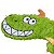 Brinquedo Pelúcia para Cães Dragão Gigante c/ Papel Sonoro Qmonster Verde P 99cm - Petta - Imagem 3