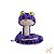 Brinquedo Pelúcia para Cães Cobra de Mola Roxo 100cm - Petta - Imagem 1