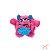 Brinquedo Pelúcia c/ Bolinha para Cães Monstro Baby Qmonster P Rosa - Petta - Imagem 1