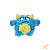 Brinquedo Pelúcia c/ Bolinha para Cães Monstro Baby Qmonster P Azul - Petta - Imagem 1