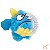 Brinquedo Pelúcia c/ Bolinha para Cães Monstro Baby Qmonster G Azul - Petta - Imagem 2