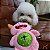 Brinquedo Pelúcia Interativa Porta Petisco Monstro Faminto Qmonster Rosa - Petta - Imagem 3