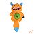 Brinquedo Pelúcia Interativa Porta Petisco Monstro Faminto Qmonster Laranja - Petta - Imagem 1