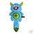 Brinquedo Pelúcia Interativa Porta Petisco Monstro Faminto Qmonster Azul - Petta - Imagem 1