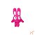 Brinquedo Pelúcia para Cães Festa Peluda Qmonster Coelho - Petta - Imagem 1