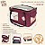 Bolsa de Transporte Pet Aerialpet (GOL) Vinho - São Pet - Imagem 4