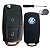 Capa Chave Canivete Volks G5 Fox Gol Polo Voyage Carcaça Vw Kit Bateria + Mini Chave Phillips - Imagem 2