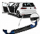 Saia Traseira Difusor Spoiler Ponteira Dupla Golf Gti Tsi Mk7 2014 2015 2016 2017 - Imagem 10