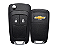 Kit Carcaça Capa Chave Canivete Chevrolet Cruze Onix Tracker Montana Gm + Bateria + Mini Chave Phillips - Imagem 9