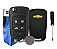 Kit Carcaça Capa Chave Canivete Chevrolet Cruze Onix Tracker Montana Gm + Bateria + Mini Chave Phillips - Imagem 3